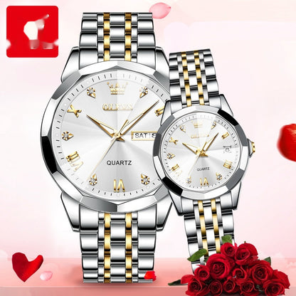 Quartz Watch for Couple