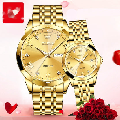 Quartz Watch for Couple