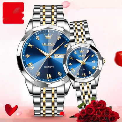 Quartz Watch for Couple