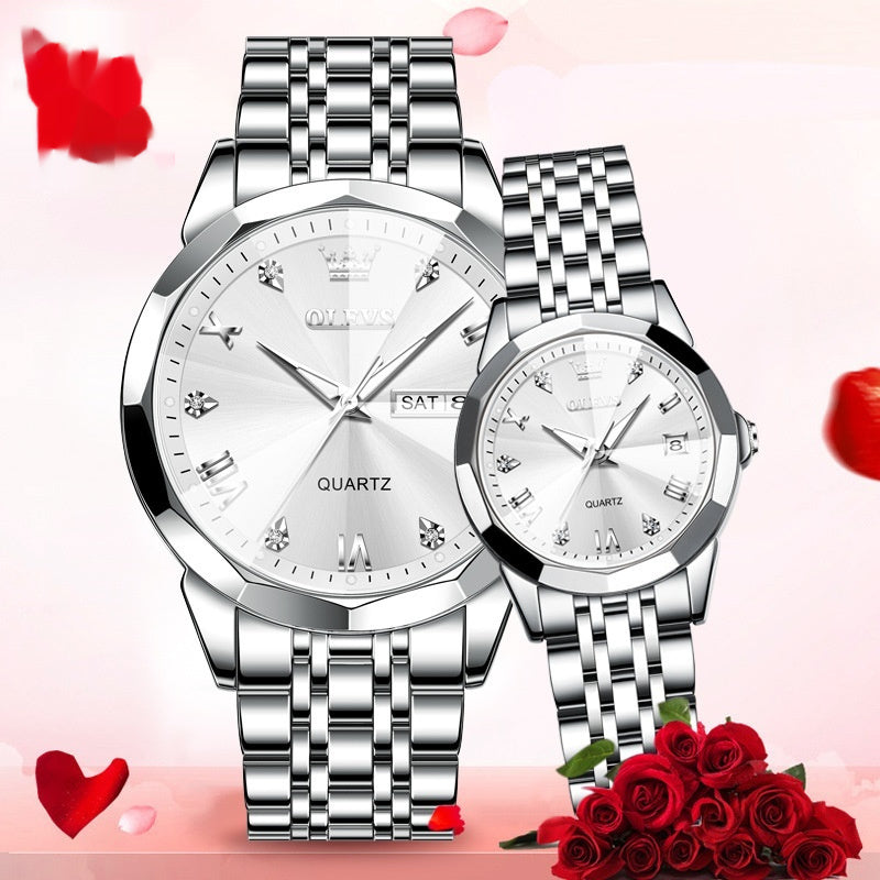 Quartz Watch for Couple