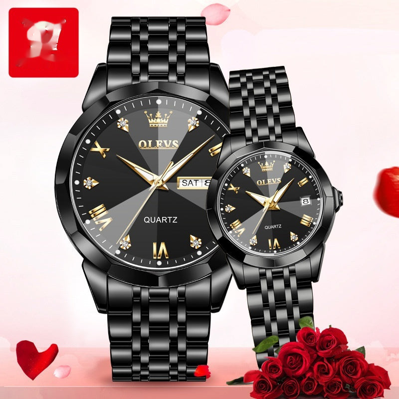 Quartz Watch for Couple